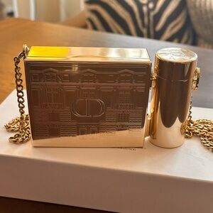 ❤️ Rare 💯 Authentic Dior Minaudiere the Atelier of Dreams Clutch Gold